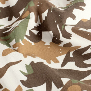 Baumwolljersey Dinos offwhite