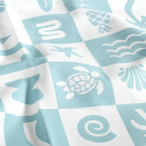 Baumwolljersey Urlaub Patchwork
