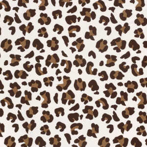 Sweat/french terry digitaldruck leopard offwhite