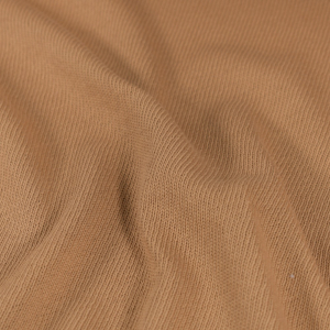Strickstoff Uni terra rosa