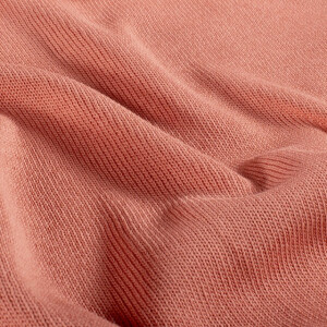 Strickstoff uni koralle