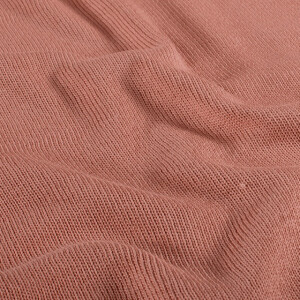 Strickstoff Uni koralle
