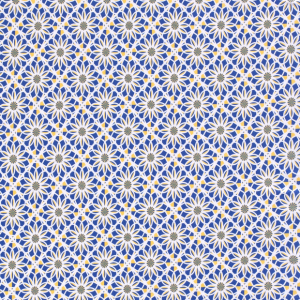 100x150 cm Baumwolljersey digitaldruck Blumen Blau