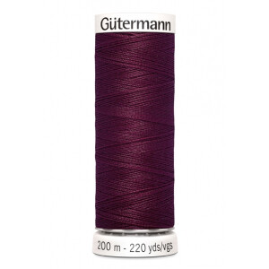 Gütermann allesnäher 200m 108 dunkel bordeaux
