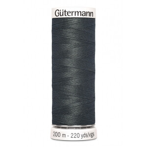 Gütermann allesnäher 200m 141 dunkelgrau blau