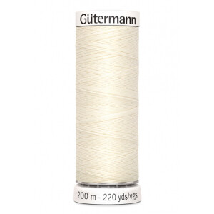 Gütermann allesnäher 200m 001 creme