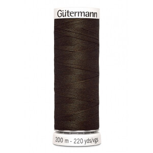 Gütermann allesnäher 200m 021 dunkelbraun