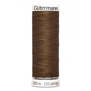 Gütermann allesnäher 200m 289 mittel braun