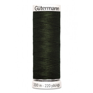 Gütermann allesnäher 200m 304 dunkel armeegrün