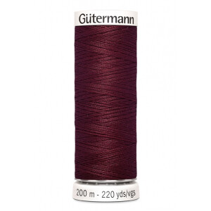 Gütermann allesnäher 200m 369 bordeaux