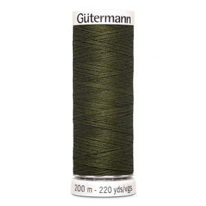 Gütermann allesnäher 200m 399 dunkel armeegrün