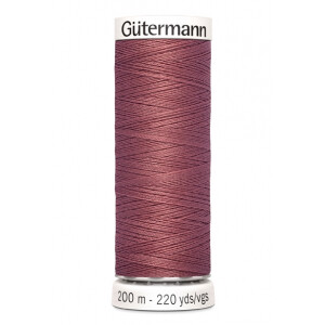 Gütermann allesnäher 200m 474 dunkel altrosa