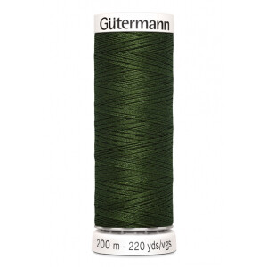 Gütermann allesnäher 200m 597 dunkel armeegrün