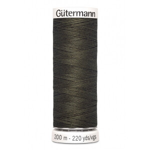 Gütermann allesnäher 200m 673 braun grün