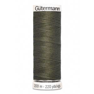 Gütermann allesnäher 200m 676 braun grün