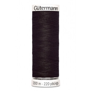 Gütermann allesnäher 200m 682 extra dunkelbraun