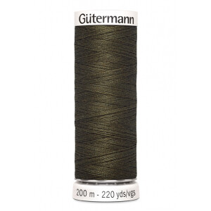 Gütermann allesnäher 200m 689 dunkel braungrün