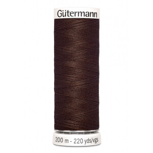 Gütermann allesnäher 200m 694 dunkelbraun