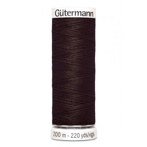 Gütermann allesnäher 200m 696 dunkelbraun