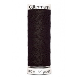 Gütermann allesnäher 200m 697 tiefes dunkelbraun