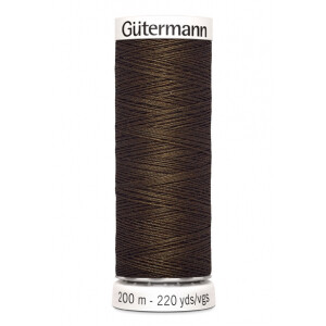 Gütermann allesnäher 200m 816 mittel braun