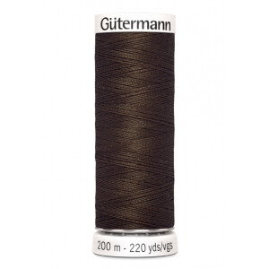 Gütermann allesnäher 200m 817 dunkelbraun
