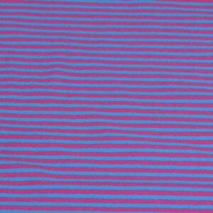 95x150cm Streifen pink/blau