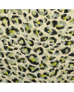 Baumwolljersey digitaldruck leopard gr&uuml;n