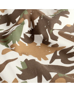 Baumwolljersey Dinos offwhite
