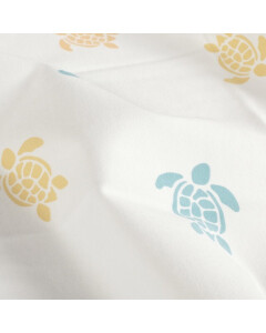 Baumwolljersey Schildkröte offwhite