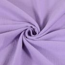 100x130cm baumwoll musselin uni flieder