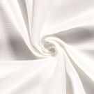 Leinen-optik dekostoff uni weiß