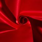 Satin duchesse uni rot