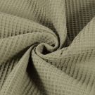 100x150cm waffelstoff grob khaki grün
