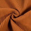 100x150cm waffelstoff grob rotbraun