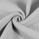 100x150cm waffelstoff grob hellgrau