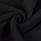 100x150cm waffelstoff grob schwarz