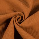 Waffelpiqué fein rotbraun