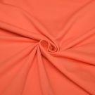 Baumwolljersey uni orange/lachs