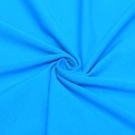 Baumwolljersey uni türkis