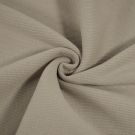 Bündchenstoff 2x2 rippe beige