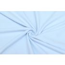 Baumwolljersey velvet touch uni hellblau