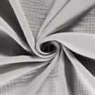 Baumwoll musselin dreilagig uni hellgrau