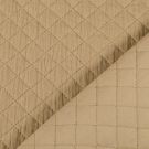 Stepp musselin/voile kleine rauten beige