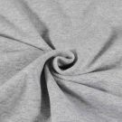 Bündchenstoff 140cm grau melange