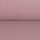 Gestrickter waffelstoff mauve