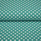 100x150 cm baumwolljersey punkte mint