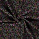 Jersey stoff discharge bedruckt streifen grün