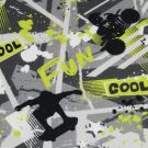 Sweat digitaldruck graffiti grau