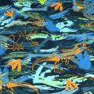 Sweat digitaldruck dinos stahlblau